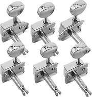 Toyvian 6pcs Vintage Style Guitar Tuning Pegs Efficient Split Shaft Design for Acoustic Electric Guitars Quick and Easy Tuning for Practice and Recording Enhances Performance