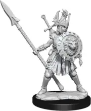 WZK75025 Wizkids Dungeons & Dragons Frameworks: W01 Human Fighter Female