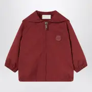[GUCCI] Red Jacket Still in nylon twill 36M Red