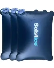SOLSTICE Leakproof Large Capacity Reusable Ice Bags (3-Pack)