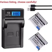 Battery or LCD charger for Sony NP-BK1 Type K CyberShot DSC-S750 S950 W180 W370