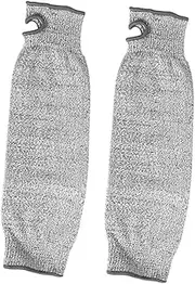 [ARTIBETTER] 1pair Cut Resistant Arm Sleeves Lightweight Protective Forearm Sleeves for Gardening Cooking and Sports Unisex Design for Secure Coverage