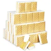 Ctosree 50 Pack Vintage Pocket Tissues Travel Packs Bulk 500 Sheet Small Tiss...