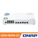 【QNAP 威聯通】QSW-M408-2C 12埠 L2 Web 10GbE交換器(管理型)