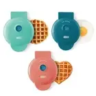 Dash Mini Maker 3-Pack Gift Set, Mini Waffle Maker + Mini Heart-Shaped Waffle Ma