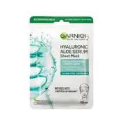 Garnier Sheet Mask Hyaluronic Aloe Serum 28g
