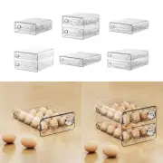 Eggs Storage Tray, Fridge Egg Drawer Organizer Bins, Eggs Container, Egg Holder