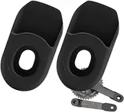 Crank Boots, Set of 2 Silicone Crank Boot Protectors, Heavy-Duty, Weather-Resistant, Abrasion-Proof Cycling Part for Mountain Biking Daily Commuting