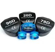 Combo Set of Diopter Lens 20D 90D & 78D Blue Colour With Manual