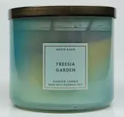 1 Bath & Body Works FREESIA GARDEN 3-Wick Large Scented Candle 14.5 oz