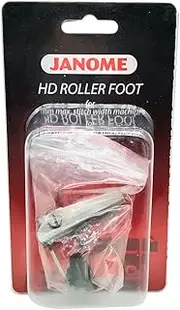 LNKA HD Roller Foot Compatible with Janome Sewing Machines Presser Foot Part # 202418007