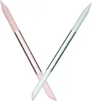 BATHVEVE 2Pcs Glass Nail Files Durable Polishing Tools for Manicure Portable Nail Art Files for Quick Nail Buffing at Home Salon