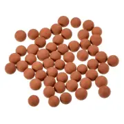 Clay Pebbles 5-6mm 0.22 Lbs Red Gardening Potted Balls for Hydroponic Growing