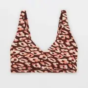 New OFFLINE Aerie Goals Plunge Sports Bra Size XS Maplewood