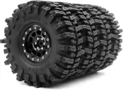 Lightweight 1.9 Mud Slingers Tires & Aluminum Beadlock Wheels for Crawling Fun