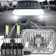 NEW 5x7" 7X6" Inch Headlights Square For Chevy Express Cargo Van 1500 2500 3500 (for: Peugeot)