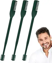 lyanny Nasal Hair Cutter, Double Headed Nose Shaver, 360 Degree Rotating Razor, Portable Grooming Tool, Clippers for Home Travel Trimming