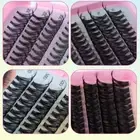 640Clusters DIY Cluster Lashes Soft Individual Lash Curly False Eyelash Daily