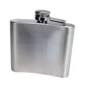 INTBUYING® Alcohol Pocket Flask 5 oz Stainless Portable Flask with Funnel 1 PC