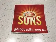 GOLD COAST SUNS AFL TEAM STICKER FOOTBALL PIES TIGERS CATS CROWS EAGLES DOGS