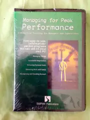 Managing for Peak Performance: Interactive Training for Managers (CD ROM)