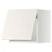METOD wall cabinet horizontal, white/Veddinge white, 40x37x40 cm
