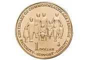 $1 2009 100th year of the Age Pension Circulated AUS One Dollar Coin