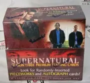 2008 Supernatural Season 3 Trading Cards 1 Sealed Box 24 Packs Inkworks Auto PW