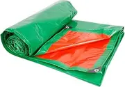 Tarpaulin Sunscreen Shade Waterproof Insulation Antifreeze Windproof Dust-Proof Outdoor， 0.3mm Thick (Color : Green, Size : 7.8X11.8m)