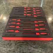 Snap On sgmini16fr 16pc soft grip mini screwdriver Torx picks & seal removal set