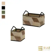 在飛比找蝦皮購物優惠-【ELIZ sense】鐵藝握把 皮革 房子造型 口罩收納盒
