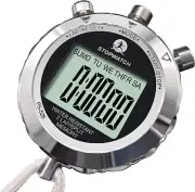 Stopwatch,Metal Stop Watch for Sports Stopwatches Timer for Sports and Compet...