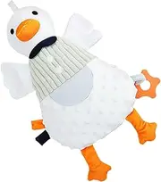 Frxib Swan Plush Toy for Baby | Animal Duck Plush Hand Puppet,Sensory Snuggle Toy, Swan Hugging Pillow, Soft Calming for Storytelling