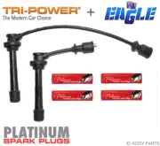 IGNITION LEADS & PLATINUM PLUGS for Suzuki Baleno 1.6L G16B Type 3,4,5,6,7 (for: Suzuki)
