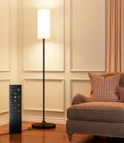 LED Floor Lamp for Living Room, Dimmable Standing Lamps with Foot Switch,Remo...