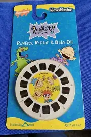 Sealed Nickelodeon Rugrats Reptar & Baby Dill TV Show view-master 3 Reels Pack