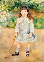 ARTICULOZY Giclee Print Rolled - Renoir - Boy with a whip - 40x50 Inch Canvas Wall Decor Art Print