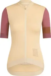 Rapha Pro Team Training Jersey Women's NWT Soy Bean/Rose Brown Size Large