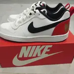 NIKE COURT BOROUGH LOW (GS) 黑白紅 低幫板鞋休閑鞋 DD8495-106