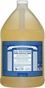 Dr Bronner's Pure Castile Liquid Soap Peppermint 3.78L