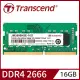 Transcend 創見 16GB JetRam DDR4 2666 筆記型記憶體(JM2666HSE-16G)