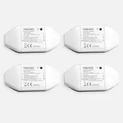 meross MSS710 Switch Power Strip, 2300 W, White, 4St