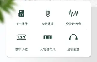 收音機 收音機老人專用插卡音箱全波段FM調頻廣播音響學生四六級英語聽力考試小型迷你 幸福驛站