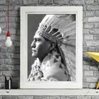 501534 NATIVE HEADDRESS - Apache **** 24x18 WALL PRINT POSTER