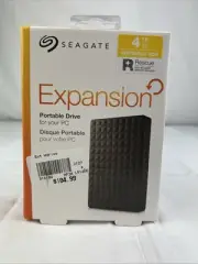 Seagate Expansion STEA4000400 4 TB,External,5400 RPM,2.5 inch Hard Drive - Black