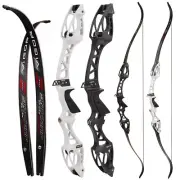 F Interface 20-40lbs Recurve Bow Takedown 25" Riser Archery Competition Hunting