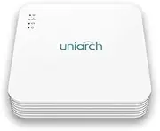 Uniarch 4CH 4K/5MP H.265 NVR with PoE Switch