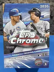 2020 Topps Chrome Baseball Blaster Box Brand Factory Sealed!
