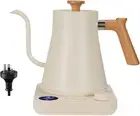 Electric Gooseneck Kettle with LCD Display, Real-Time Temp Control Hot Water Boi
