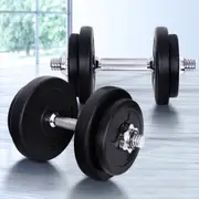 20kg Everfit Dumbbells Set Weight Plates